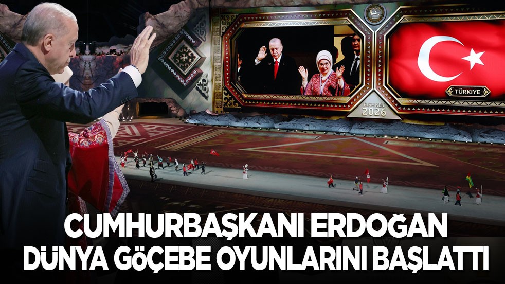 Cumhurbaşkanı Erdoğan, Dünya Göçebe Oyunlarını açtı