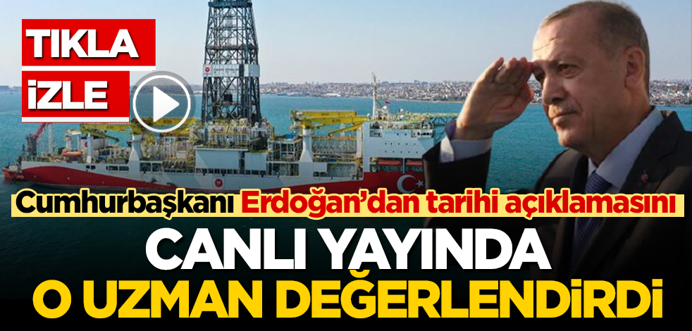 Cumhurbaşkanı Erdoğan, Fatih sondaj gemisinde müjdeyi açıkladı