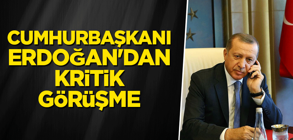 Cumhurbaşkanı Erdoğan, Hamas Siyasi Büro Başkanı İsmail Heniyye ile görüştü