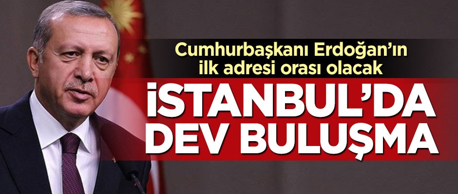 Cumhurbaşkanı Erdoğan havalimanında halkla buluşacak