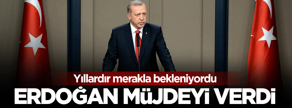 Cumhurbaşkanı Erdoğan işadamlarına yeşil pasaport müjdesi verdi