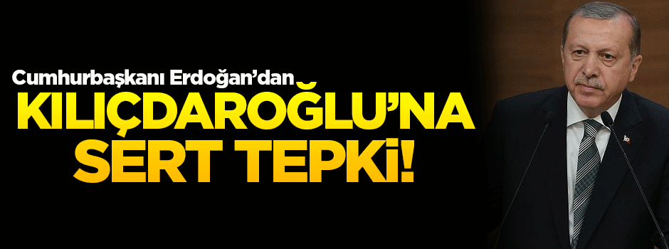 Cumhurbaşkanı Erdoğan: Kanı bozuklar!