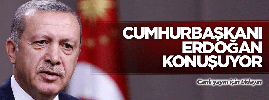 Cumhurbaşkanı Erdoğan Kayseri'de konuştu