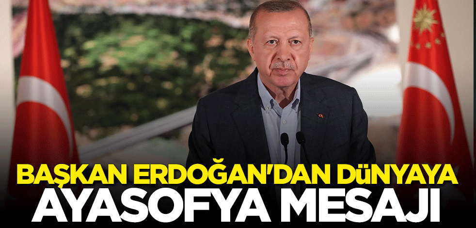 Cumhurbaşkanı Erdoğan: Kimin ne dediğine değil milletimizin dediğine baktık
