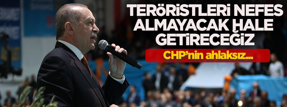 Erdoğan: Gerekirse önce ben gideceğim
