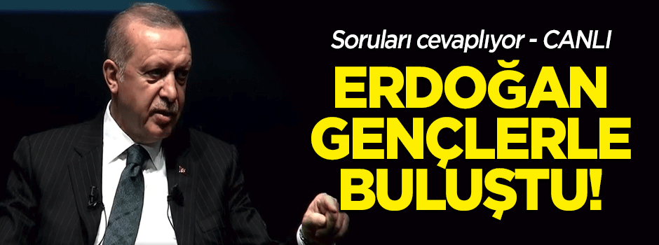 Cumhurbaşkanı Erdoğan konuştu