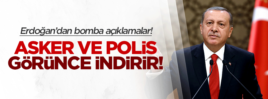 Erdoğan gündeme özel açıklamalar yaptı