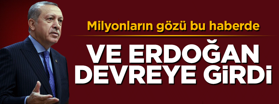 Cumhurbaşkanı Erdoğan memur zammı için devreye girdi