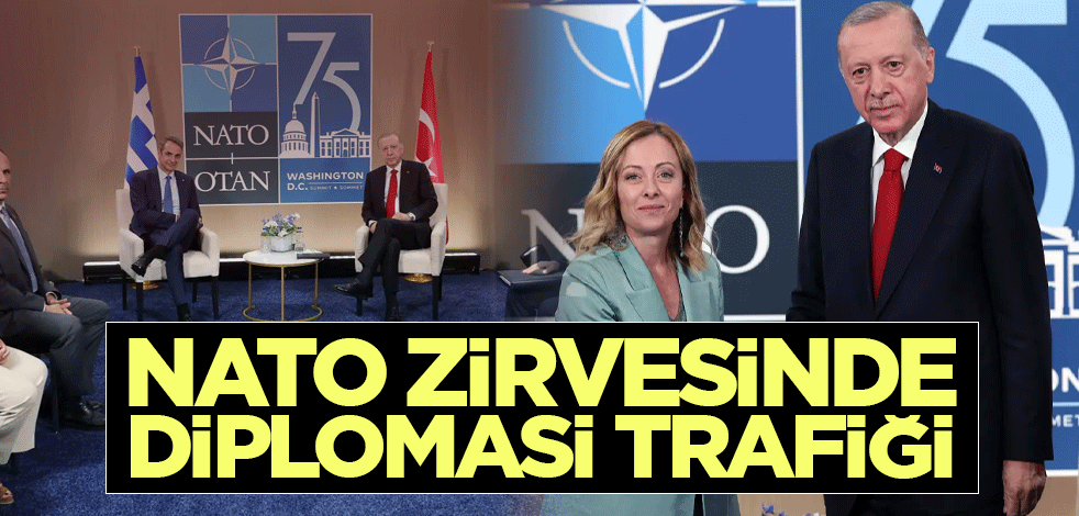 Cumhurbaşkanı Erdoğan, Miçotakis, Meloni ve Scholz ile görüştü