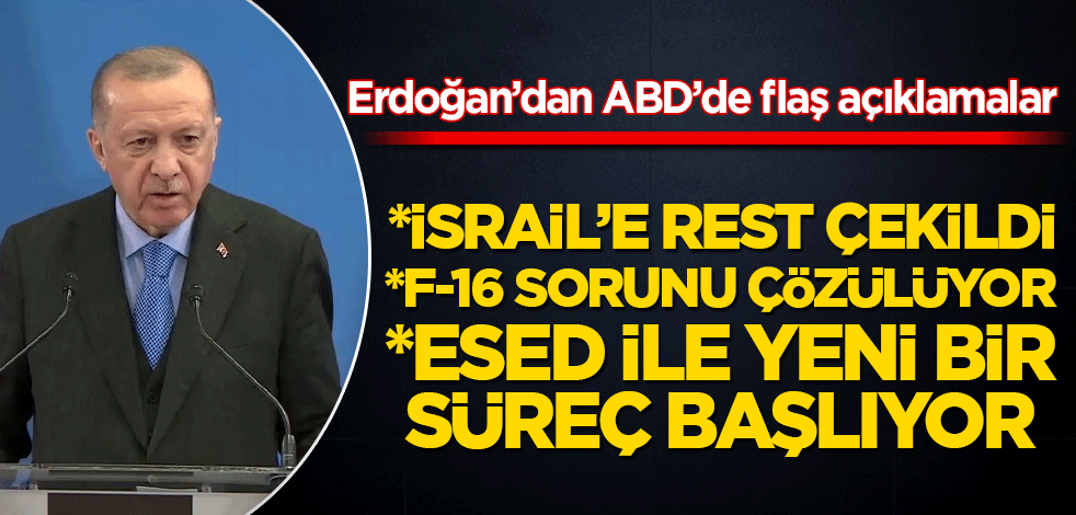 Cumhurbaşkanı Erdoğan NATO Zirvesi'nde önemli açıklamalarda bulundu