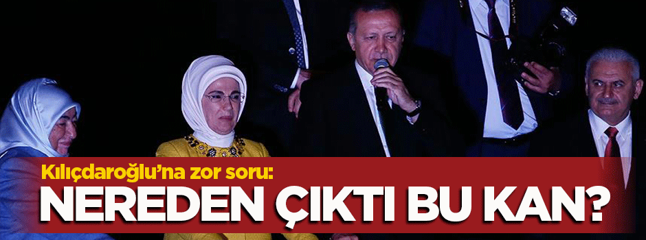 Cumhurbaşkanı Erdoğan: Neden parlamento değil de kan?