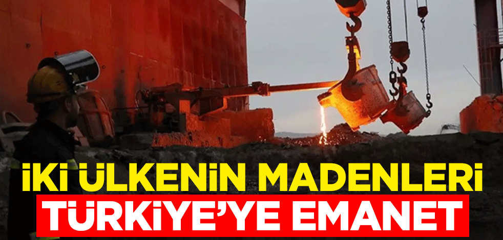 Cumhurbaşkanı Erdoğan onayladı! Türkiye'den iki ülkeyle maden adımı