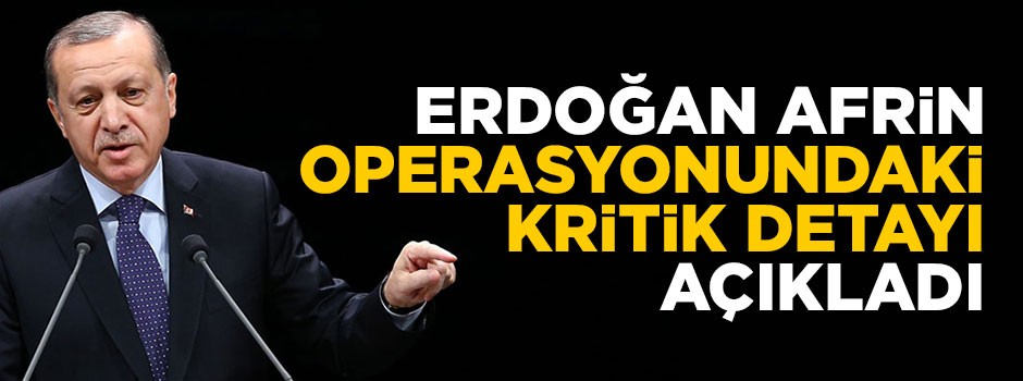 Cumhurbaşkanı Erdoğan paylaştı: Afrin'den kaçıyorlar