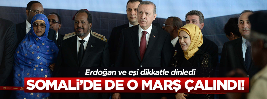 Cumhurbaşkanı Erdoğan Somali'de