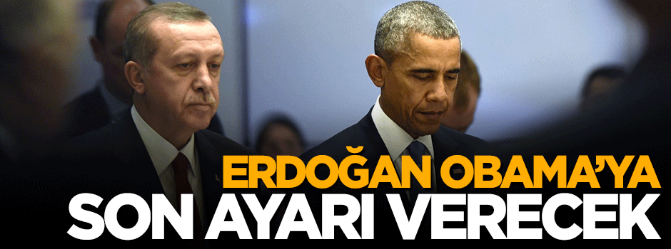 Cumhurbaşkanı Erdoğan son kez Obama ile resmi görüşecek