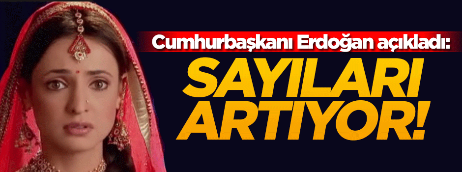 Cumhurbaşkanı Erdoğan: Ülkemizde düğün yapan Hintli sayısı arttı