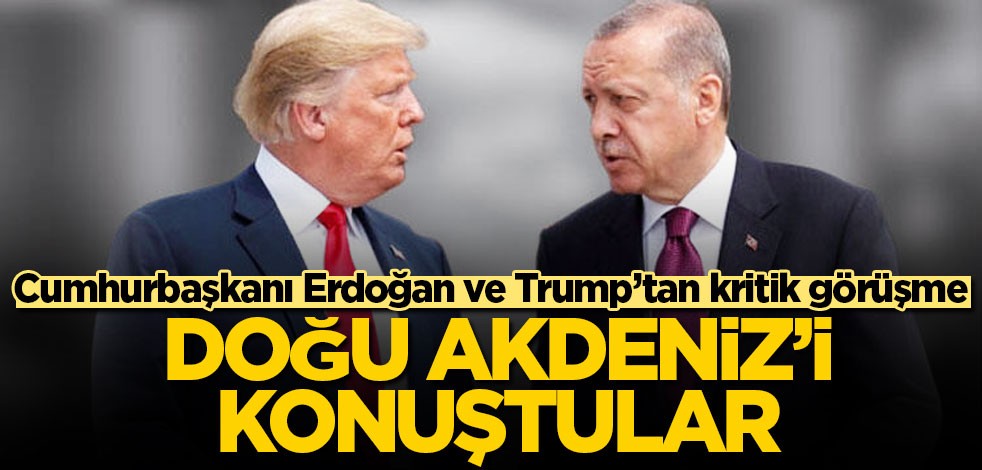 Cumhurbaşkanı Erdoğan ve ABD Başkanı Donald Trump'tan kritik görüşme