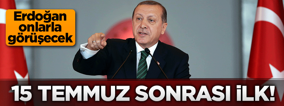 Cumhurbaşkanı Erdoğan yatırımcılarla bir araya geliyor