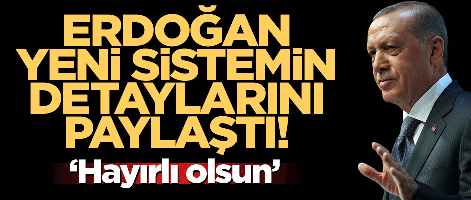 Cumhurbaşkanı Erdoğan yeni askerlik sisteminin detaylarını paylaştı