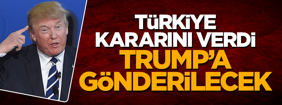 Cumhurbaşkanı Erdoğan'a suikast girişimi dosyası ABD Başkanı Trump'a gönderilecek!