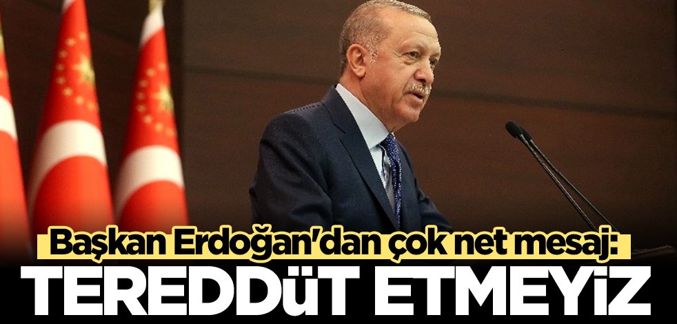 Cumhurbaşkanı Erdoğan'dan "30 Ağustos Zafer Bayramı" mesajı