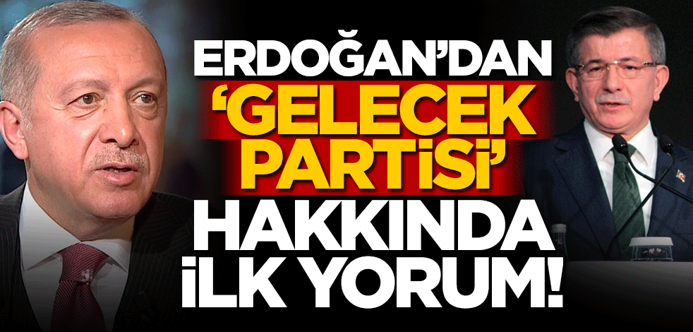 Cumhurbaşkanı Erdoğan'dan Ahmet Davutoğlu'na: CHP ağzıyla konuşuyor!