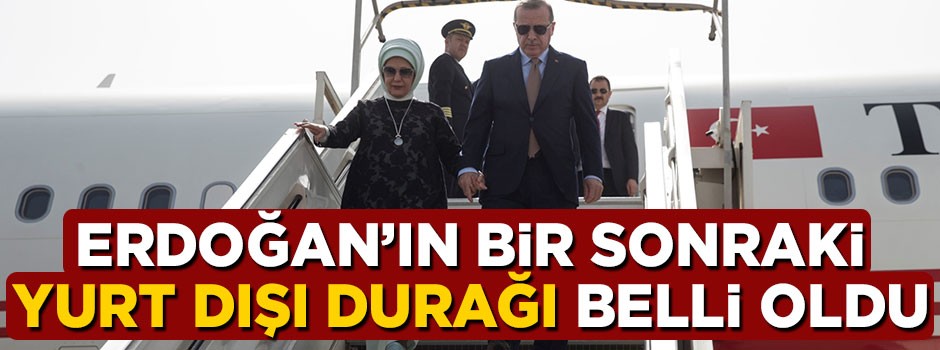 Cumhurbaşkanı Erdoğan'dan Bosna Hersek'e ziyaret