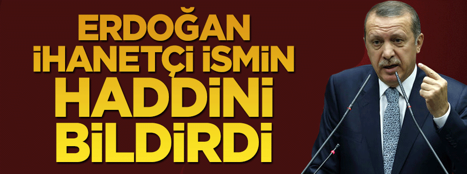 Cumhurbaşkanı Erdoğan'dan CHP'li Eren Erdem'e sert tepki: Bu nasıl ihanettir