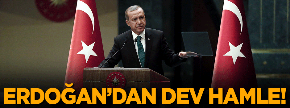 Cumhurbaşkanı Erdoğan'dan dev yazılım hamlesi