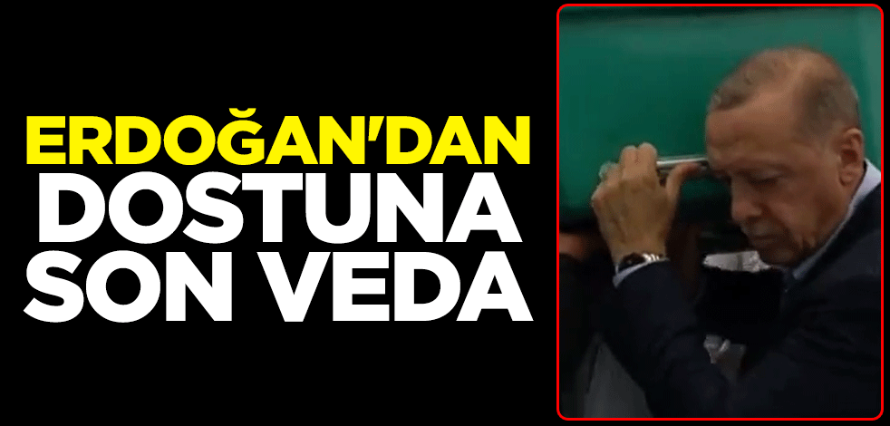 Cumhurbaşkanı Erdoğan'dan dostu Hakan Hilmi Füzun'a son veda