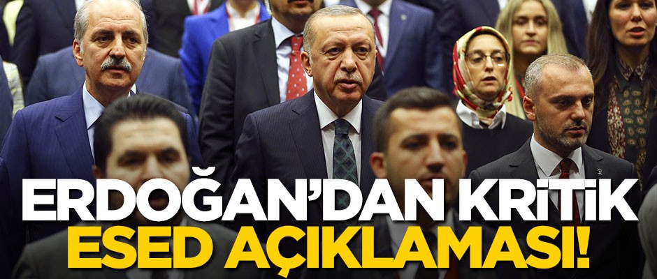 Cumhurbaşkanı Erdoğan'dan Esed açıklaması!