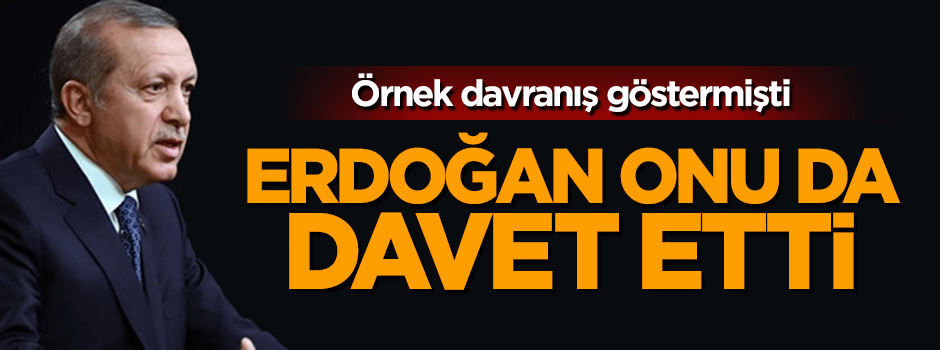 Cumhurbaşkanı Erdoğan'dan fedakar doktoru iftar daveti