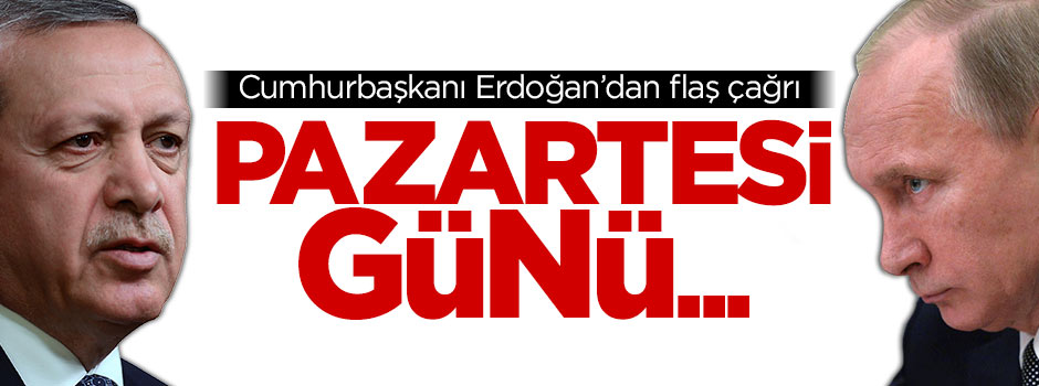 Cumhurbaşkanı Erdoğan'dan flaş Rusya açıklaması