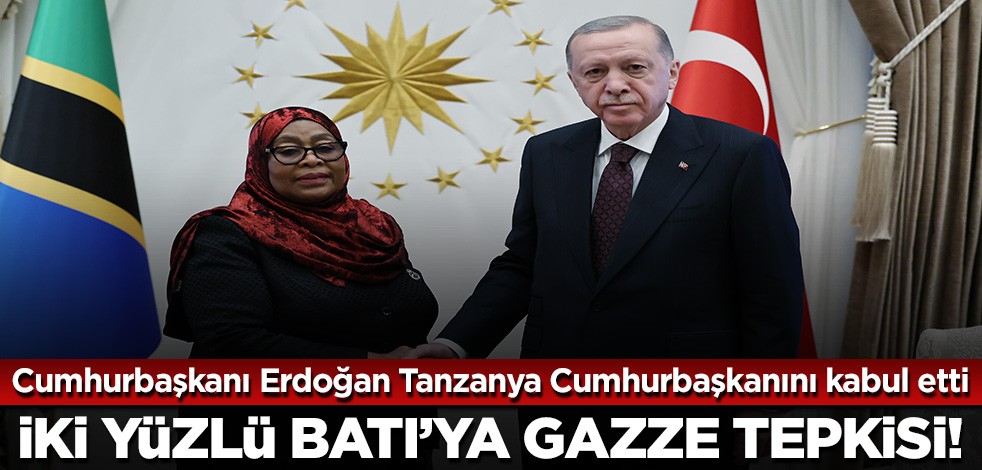 Cumhurbaşkanı Erdoğan'dan iki yüzlü Batı'ya Gazze tepkisi!