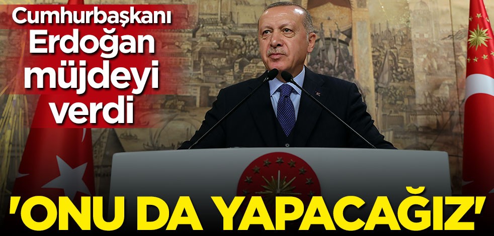Cumhurbaşkanı Erdoğan'dan insansız denizaltı müjdesi