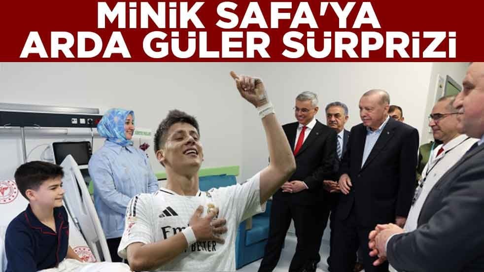 Cumhurbaşkanı Erdoğan'dan istemişti! Minik Safa'ya Arda Güler sürprizi