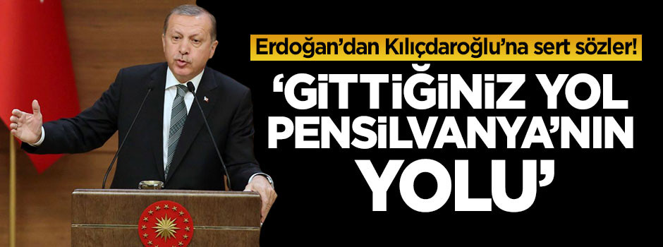 Cumhurbaşkanı Erdoğan'dan Kılıçdaroğlu'na çok sert sözler