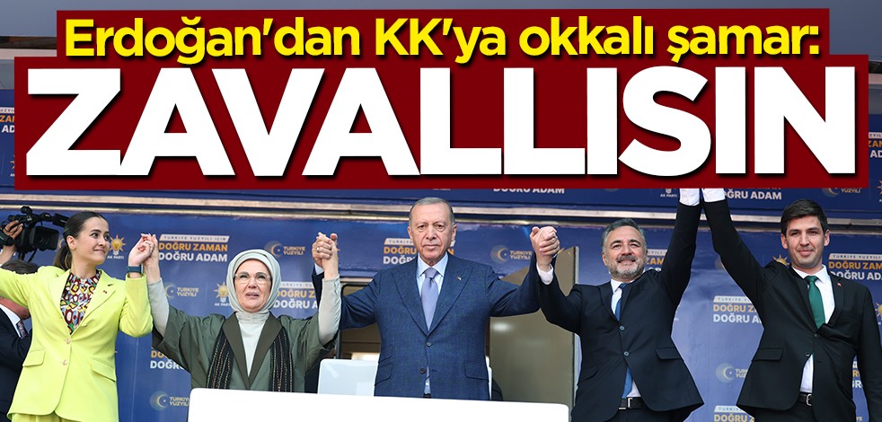 Erdoğan'dan KK'ya okkalı şamar: Zavallısın