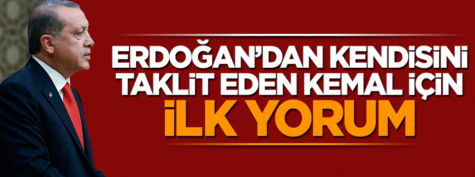 Cumhurbaşkanı Erdoğan'dan Kılıçdaroğlu'nan muhtar toplantılarına ilk yorum