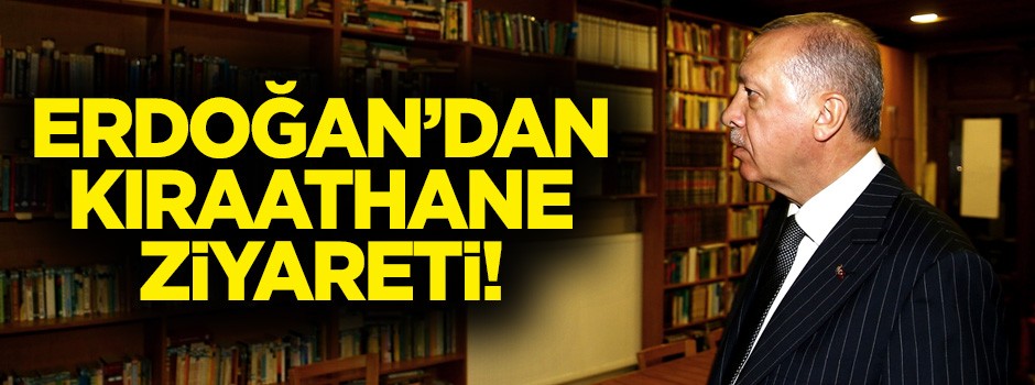 Cumhurbaşkanı Erdoğan'dan kıraathane ziyareti!