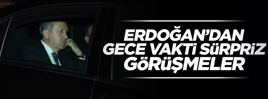 Cumhurbaşkanı Erdoğan'dan kritik telefon görüşmeleri