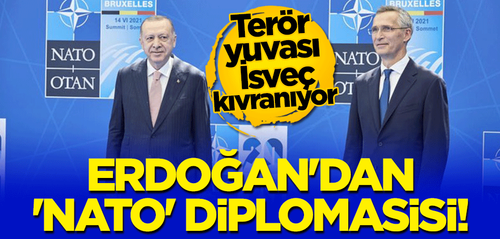 Cumhurbaşkanı Erdoğan'dan 'NATO' diplomasisi! Terör yuvası İsveç kıvranıyor