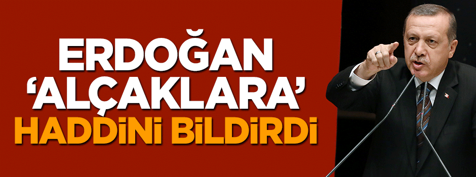Cumhurbaşkanı Erdoğan'dan sözde akademisyenlere sert tepki