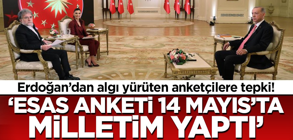 Cumhurbaşkanı Erdoğan'dan o anket firmalarına sert tepki!