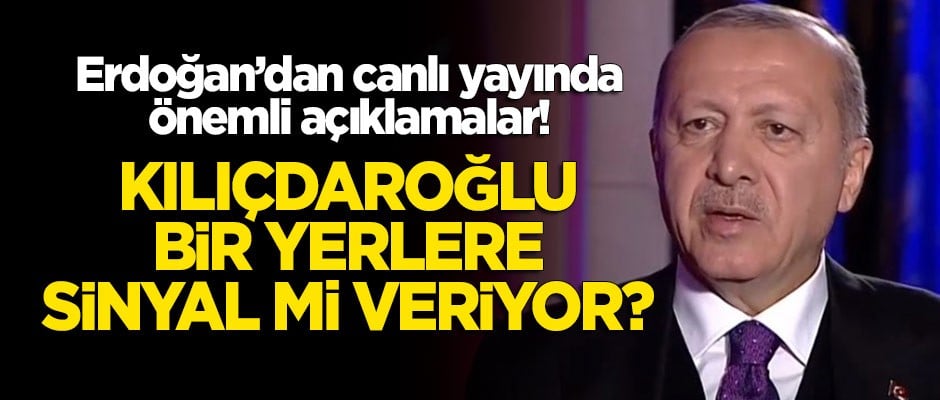 Cumhurbaşkanı Erdoğan'dan önemli açıklamalar!