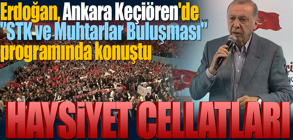 Cumhurbaşkanı Erdoğan'dan önemli açıklamalar