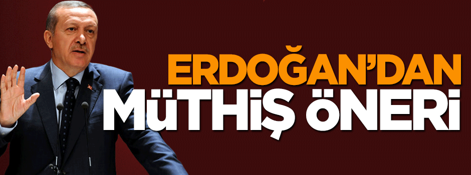 Cumhurbaşkanı Erdoğan'dan Partili Cumhurbaşkanı önerisi