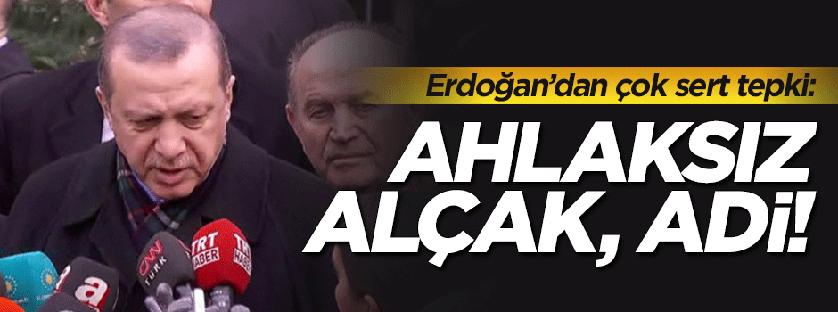 Cumhurbaşkanı Erdoğan'dan PKK'ya sert tepki!