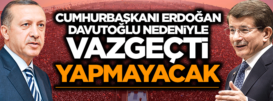 Cumhurbaşkanı Erdoğan'dan teşekkür mitinglerini erteleme kararı