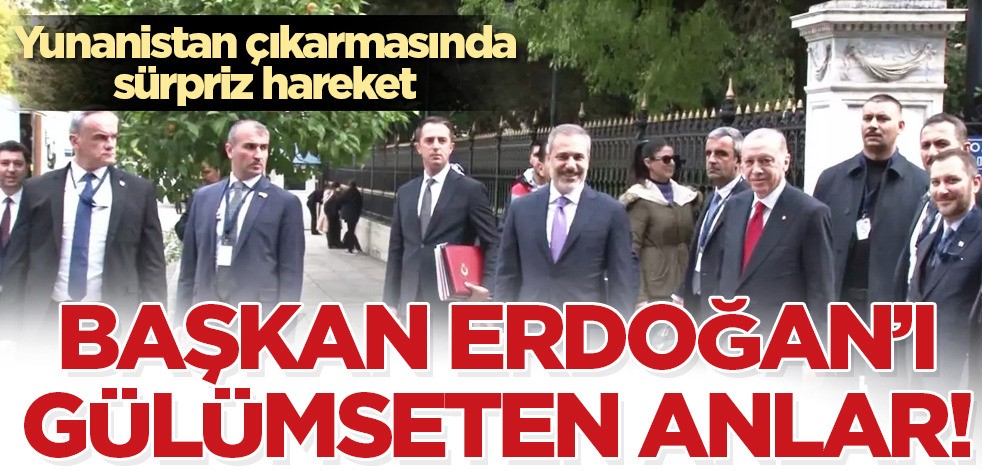 Cumhurbaşkanı Erdoğan'dan Türkçe seslenen Yunan gazeteciye yanıt verdi